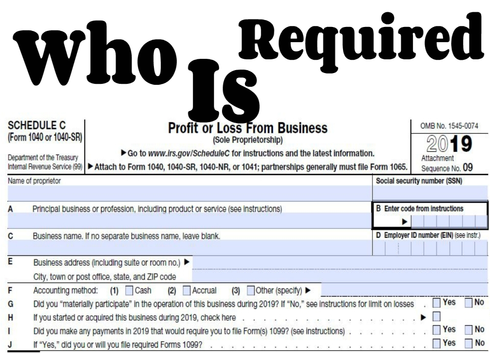 Who is Required to Flie Schedule C-Form 1040