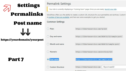 how do I change the permalink on my WordPress site