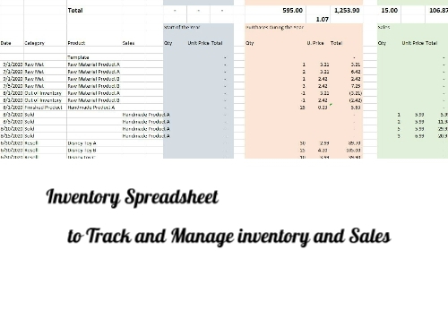 How to Manage Inventory in Excel