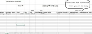 Log - How do I Track my Daily Work Activities - Daily Work Activity Log Excel Template