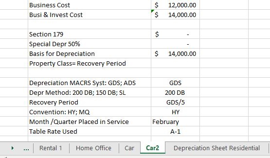 how to depreciate a car used for personal and business-Step 2