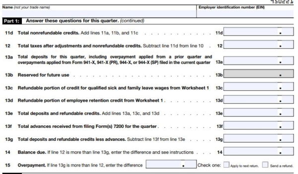 3-how To Fill Out Irs Form 941 For 2021 – Nina's Soap