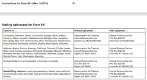 7-How to Fill out IRS Form 941 for 2021 – Nina's Soap