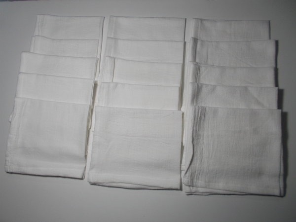 Flour Sack Towels Set of 15 