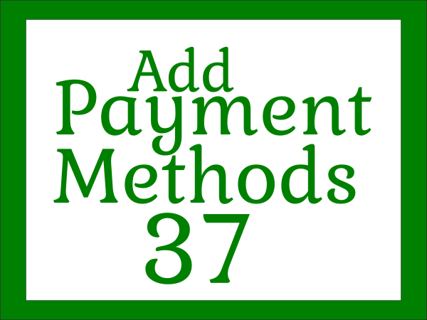 How to add Payment Methods to your website