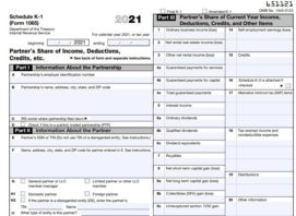 2-How to complete 2021 IRS Form 1065 and Schedule K-1 For your LLC ...