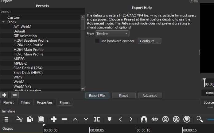 10-click on export