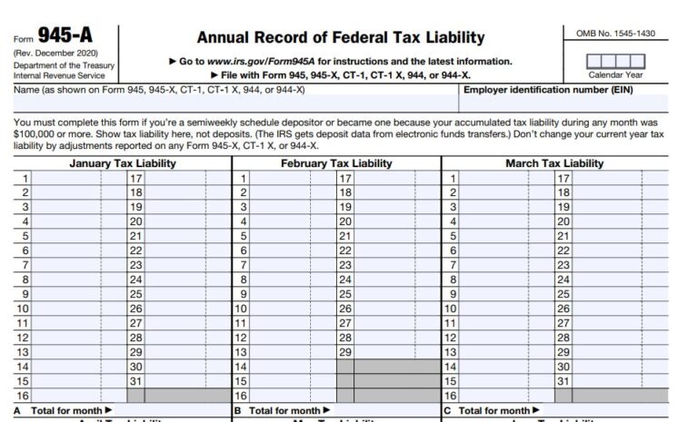 How To Fill Out IRS Form 944 For 2022 Employer’s Annual Federal Tax ...