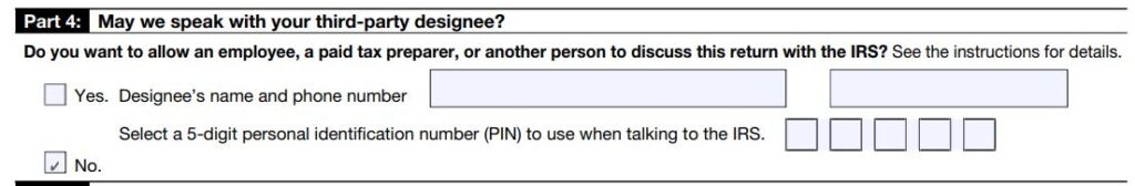 How to fill out Form 944 Part 4 for 2022