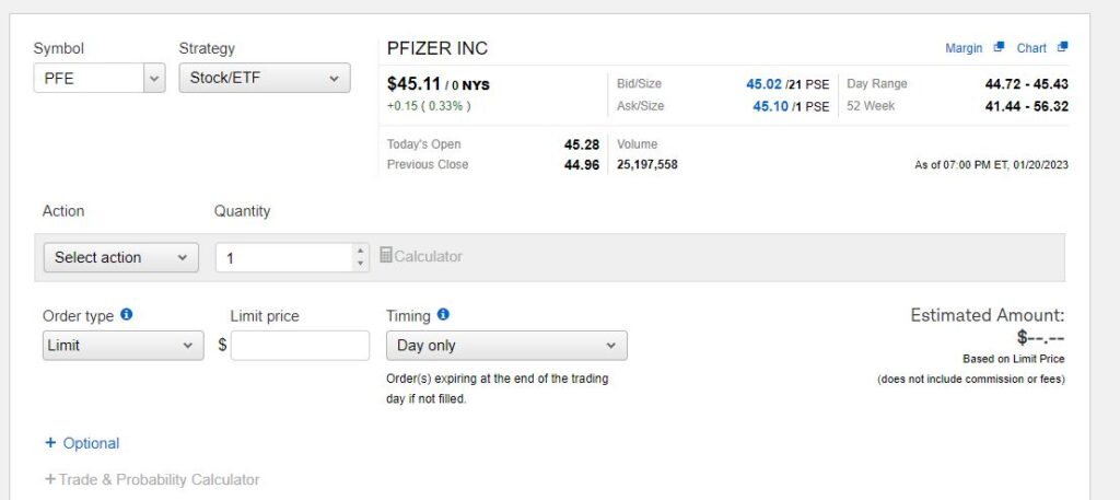 5 Compare the current price to 52 weeks low and high