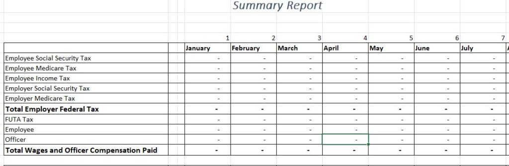 Free Payroll Spreadsheet-Form 940-B22F2 10-3-23