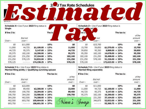 1-Estimated tax payments 2023