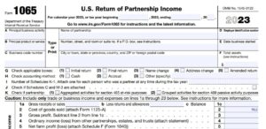 3-How to report cost of goods sold on Form 1065 for 2023