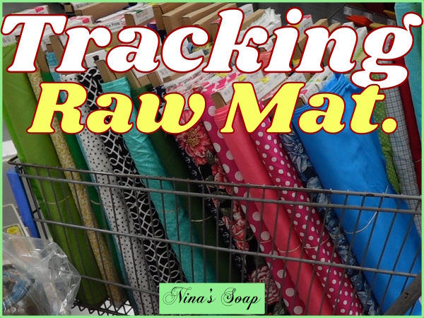 How do you do raw material inventory